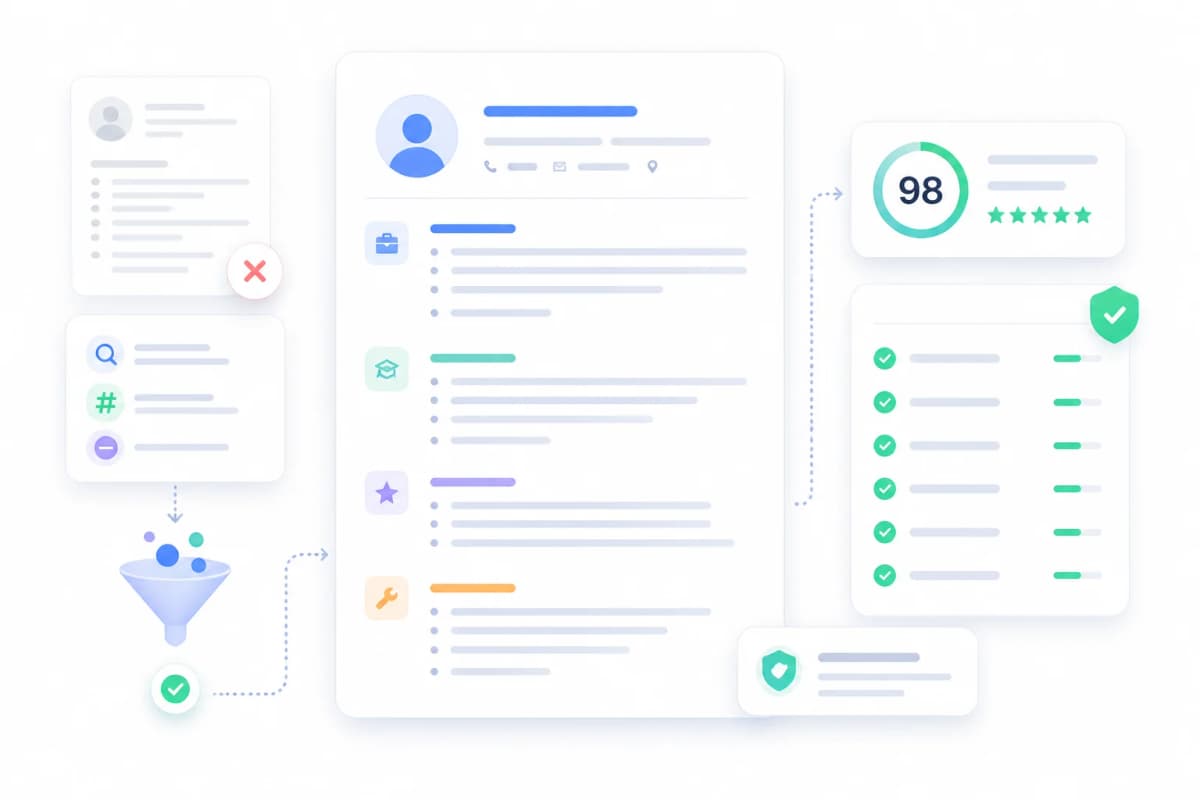 Tailored resumes that pass ATS filters