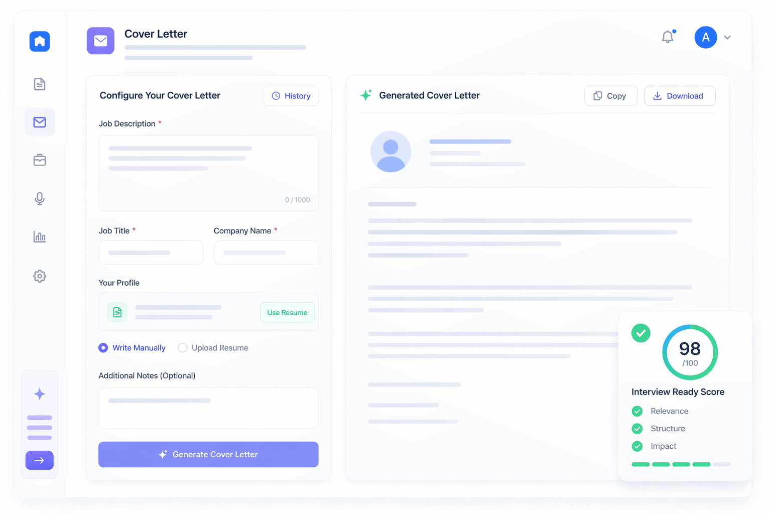 AI Cover Letter Generator
